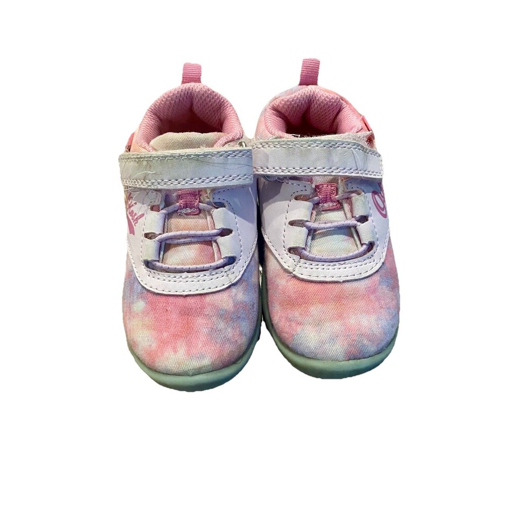 Oshkosh B'Gosh Pink Tie-Dye EverPlay Toddler Sneakers Size 7